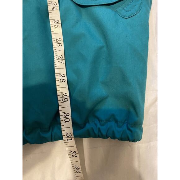 London Fog Coat Jacket Women's Green Hooded Removable Lining M/L - Picture 4 of 8